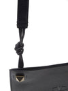 Rockstud Leather Cross Bag Black - VALENTINO - BALAAN 9