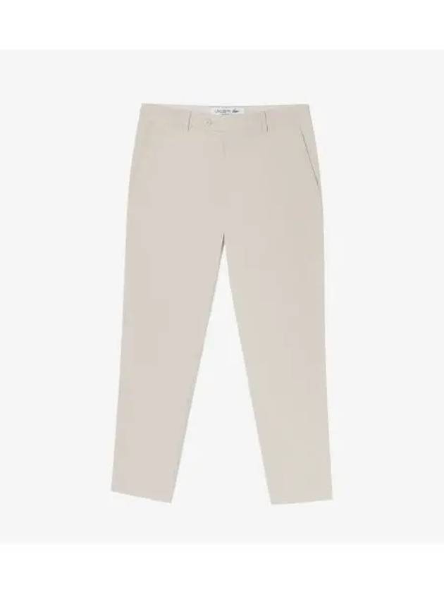 Men s Chuyeonsa Chino Pants Beige - LACOSTE - BALAAN 1