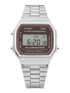 Watch A168WA 5AYDF 5A Digital Square Vintage Retro Metal Men s - CASIO - BALAAN 2