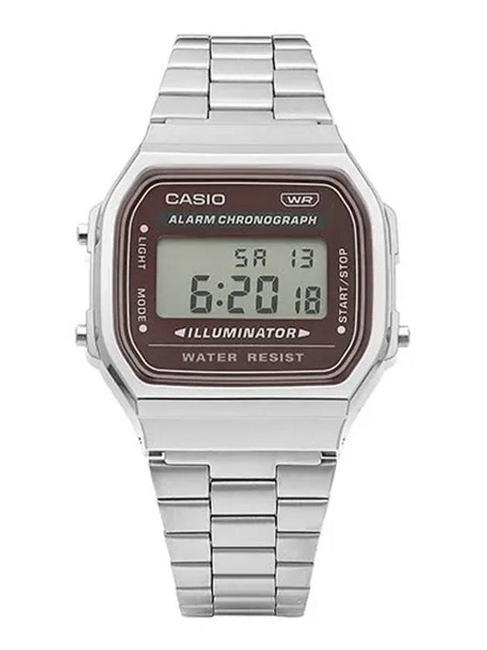 A168WA 5AYDF Digital Square Vintage Retro Metal Watch - CASIO - BALAAN 2