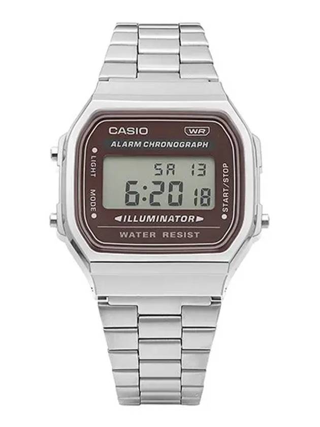 A168WA 5AYDF Digital Square Vintage Retro Metal Watch - CASIO - BALAAN 5