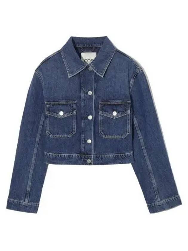 Denim Jacket Women s Cropped - COS - BALAAN 1