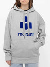 Mansel Big Logo Hoodie Grey - ISABEL MARANT - BALAAN 3