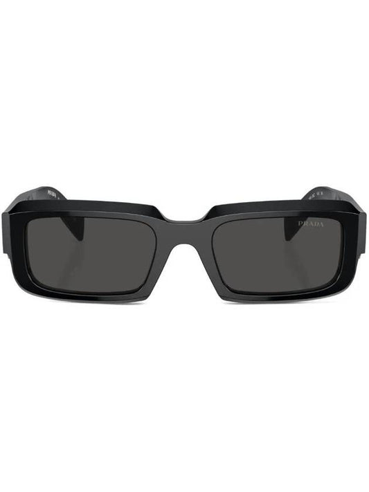 Eyewear Rectangular Frame Sunglasses Black - PRADA - BALAAN 1