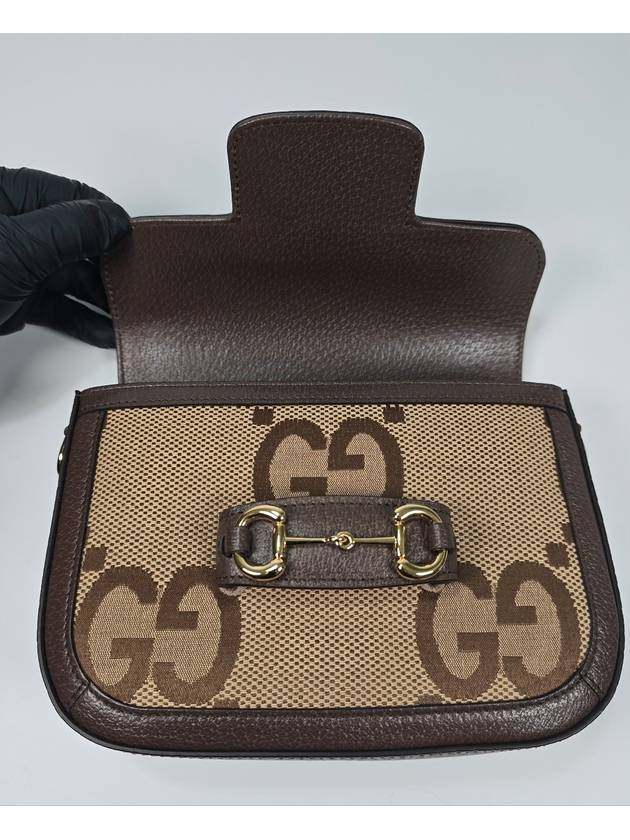 1955 Horsebit Jumbo GG Mini Bag Shoulder - GUCCI - BALAAN 8