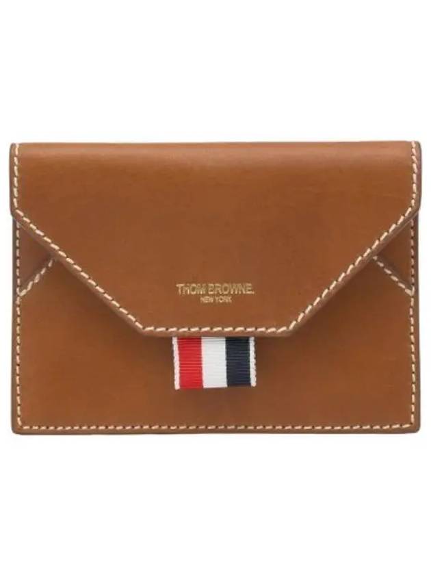 Envelope Card Holder Natural Wallet - THOM BROWNE - BALAAN 1