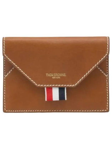 Envelope Card Holder Natural Wallet - THOM BROWNE - BALAAN 1