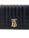 Lola Quilted Lambskin Small Shoulder Bag Black - BURBERRY - BALAAN 7