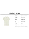 Logo Short Sleeve Ivory 3G010013J001 - VIVIENNE WESTWOOD - BALAAN 6