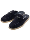 Suede Bloafers Navy - PRADA - BALAAN 2