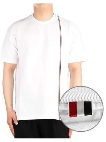 Men s short sleeve t shirt 271229 - THOM BROWNE - BALAAN 1