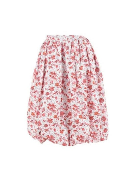 Women's Flower Midi Long Skirt SK0190017 5031 BPG - PATOU - BALAAN 1