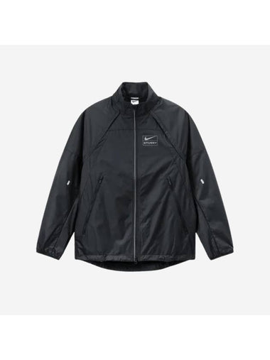 Stussy NRG FL Storm Fit Jacket Black - NIKE - BALAAN 1