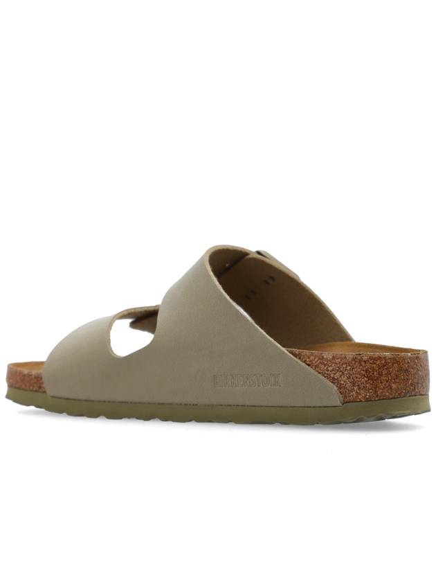 Arizona Big Buckle Slippers Beige - BIRKENSTOCK - BALAAN 6