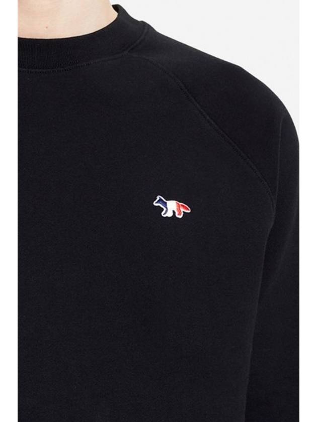 Women s Tricolor Fox Sweatshirt Black FW00308KM0001 BK - MAISON KITSUNE - BALAAN 3