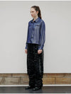 Glossy Shirring Pants Black - AACA - BALAAN 2
