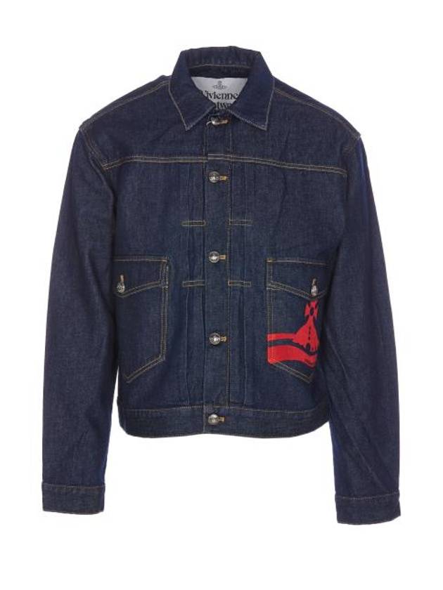 Marlene Denim Jacket Blue - VIVIENNE WESTWOOD - BALAAN 2