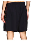 Men's Side Logo Tape Swim Shorts Black - ALEXANDER MCQUEEN - BALAAN 7