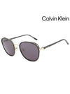 Eyewear Round Sunglasses Black - CALVIN KLEIN - BALAAN 3