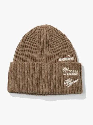 Diadora Alfa Romeo Beanie BROWN - DIADORA - BALAAN 1