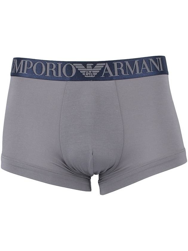 Soft Modal Boxer Briefs Gray - EMPORIO ARMANI - BALAAN 1