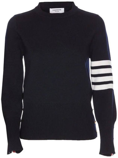 4 bar stripe Milano stitch wool knit FKA239A 00014 - THOM BROWNE - BALAAN 1