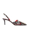 Patent Leather Rockstud Pumps Black - VALENTINO - BALAAN 1