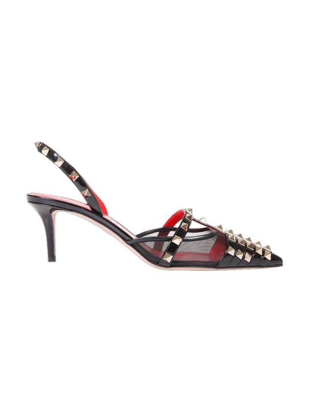 Patent Leather Rockstud Pumps Black - VALENTINO - BALAAN 1