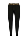 Jersey Long Tights Leggings Black - VERSACE - BALAAN 2