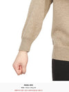 Men's Crew Neck Cashmere Knit Top Beige - DRUMOHR - BALAAN 9