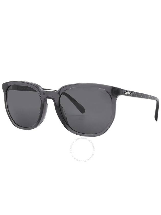 Coach Grey Geometric Men's Sunglasses HC8384U 579387 55 - COACH - BALAAN 3