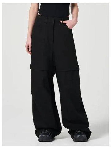 Two way wide strap pants black domestic product GM0024022712878 - JUUN.J - BALAAN 1