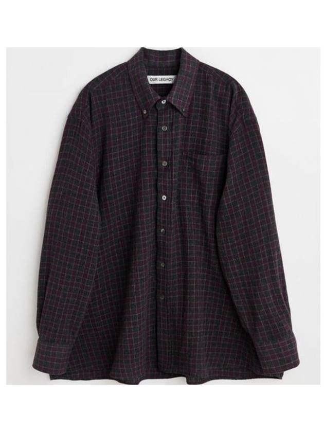 Borrowed BD Long Sleeve Shirt  Purple - OUR LEGACY - BALAAN 2