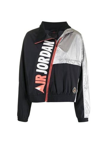 Jordan Winter Utility Track Jacket Silver Black - NIKE - BALAAN 1