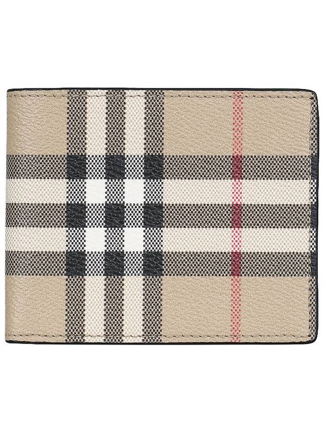 Vintage Check Slim Half Wallet Beige - BURBERRY - BALAAN 2