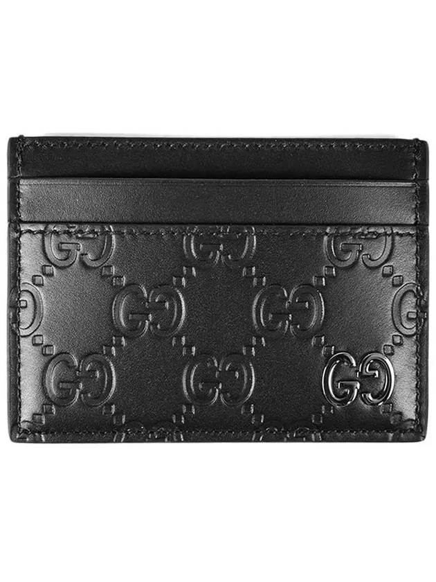 Signature Card Wallet Black - GUCCI - BALAAN 2