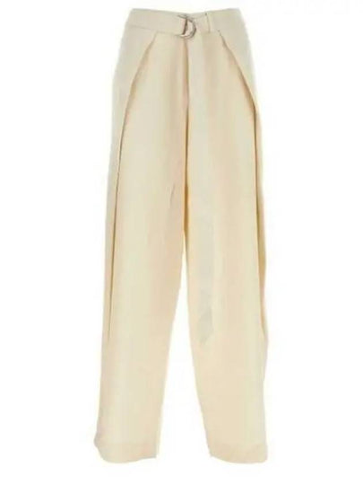 Straight Pants FTR407 VI0007 185 White - AMI - BALAAN 2