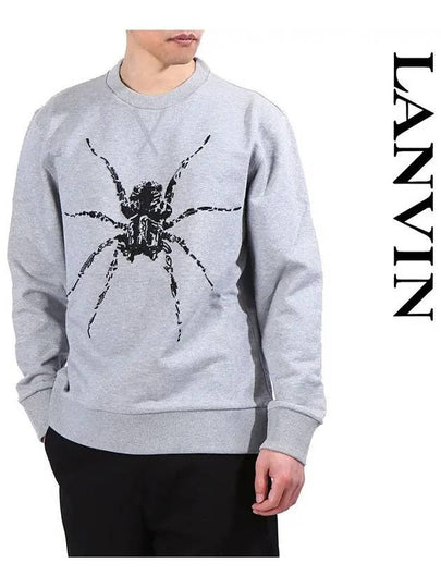 Spider Print Sweatshirt Grey - LANVIN - BALAAN 2