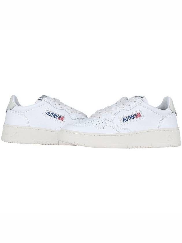 Medalist Beige Tab Low Top Sneakers White - AUTRY - BALAAN 3