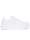 City Platform Leather Low Top Sneakers White - GIVENCHY - BALAAN 1