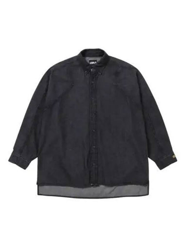 Betwing Washed Denim Shirt Black - AJOBYAJO - BALAAN 1