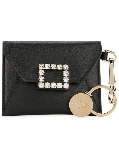 Keychain Pouch Card Wallet Black - ROGER VIVIER - BALAAN 2