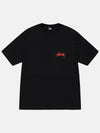 24SS Shell Sora Short Sleeve T Shirt Black 1905067 - STUSSY - BALAAN 2