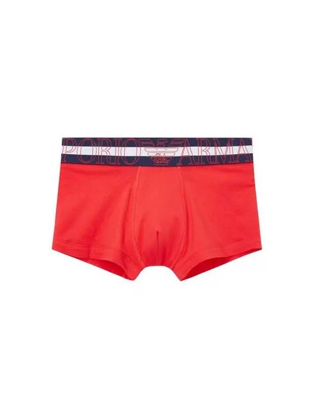 UNDERWEAR Men s Big Logo Banding Cotton Drawn Red 270183 - EMPORIO ARMANI - BALAAN 1