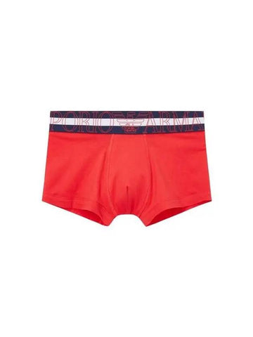 UNDERWEAR Men s Big Logo Banding Cotton Drawn Red 270183 - EMPORIO ARMANI - BALAAN 1