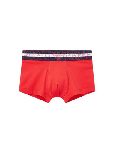 UNDERWEAR Men s Big Logo Banding Cotton Drawn Red 270183 - EMPORIO ARMANI - BALAAN 1