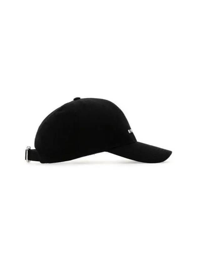 4G Logo Twill Ball Cap Black - GIVENCHY - BALAAN 3