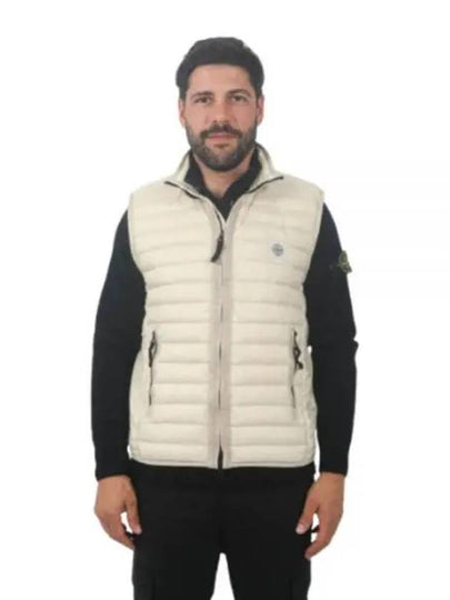 Men's Logo Patch Puffer Vest Plaster - STONE ISLAND - BALAAN 2