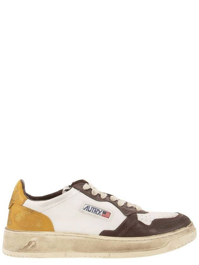 Medalist leather vintage low-top sneakers - AUTRY - BALAAN 2