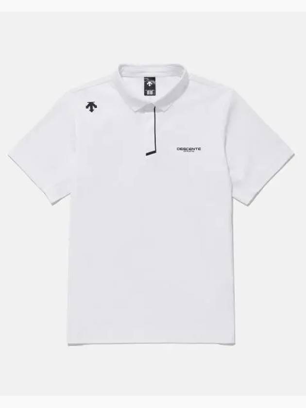 Standard Polo T Shirt White SP321TPS71 - DESCENTE - BALAAN 1